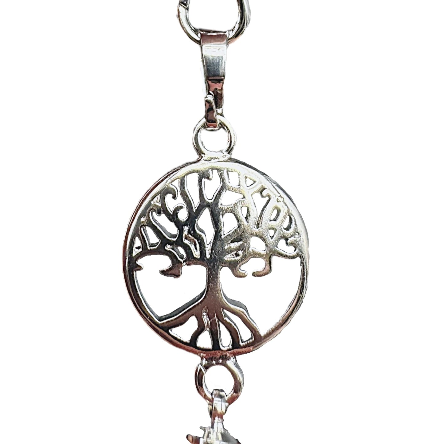 Pendule Arbre de Vie – Œil de Tigre | Protection & Ancrage