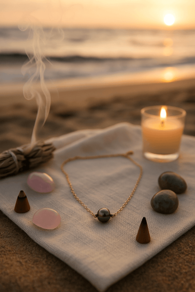 3 Rituels doux pour purifier son bijou