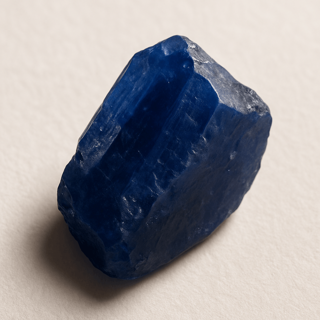 Saphir, pierre bleue, chakra troisième œil, clarté mentale, vérité, intuition, lithothérapie, L’Harmonie Précieuse