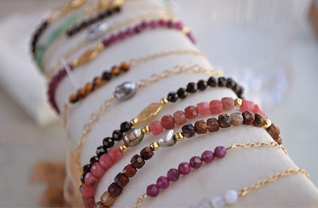 Gemini – Bracelet – Calcédoine | Parole Douce & Harmonie