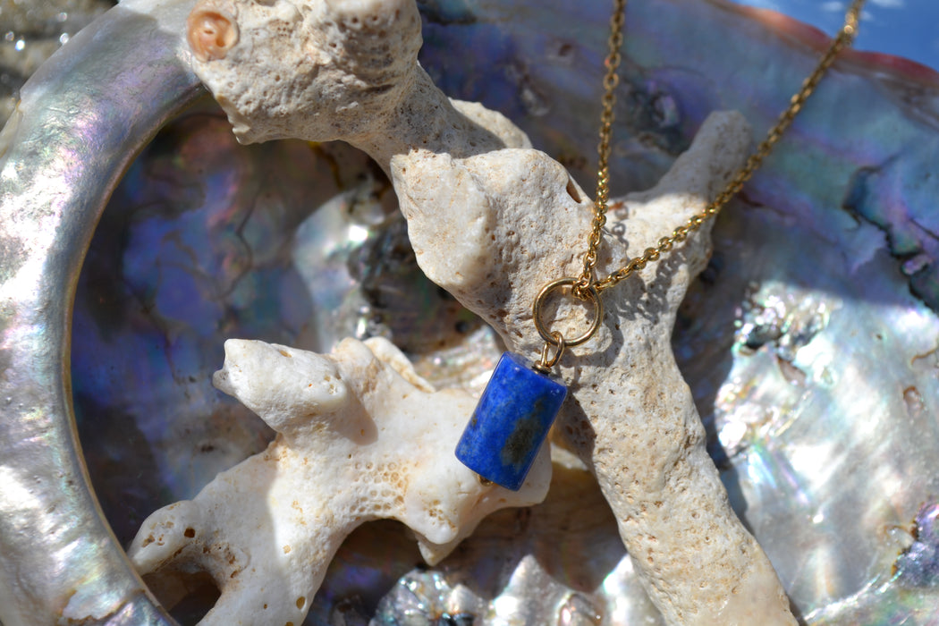 Merit – Collier – Lapis Lazuli | Vérité Intérieure & Clairvoyance