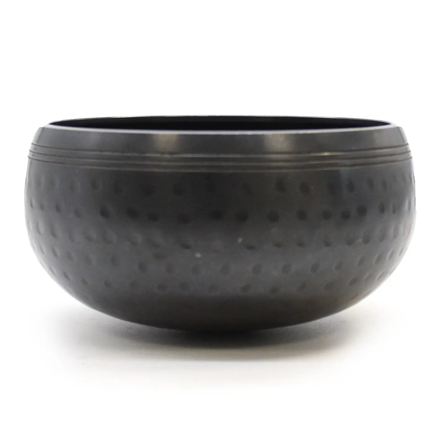 Bol chantant tibétain noir (14/ 15cm) – Rare & authentique | Harmonie & Alignement