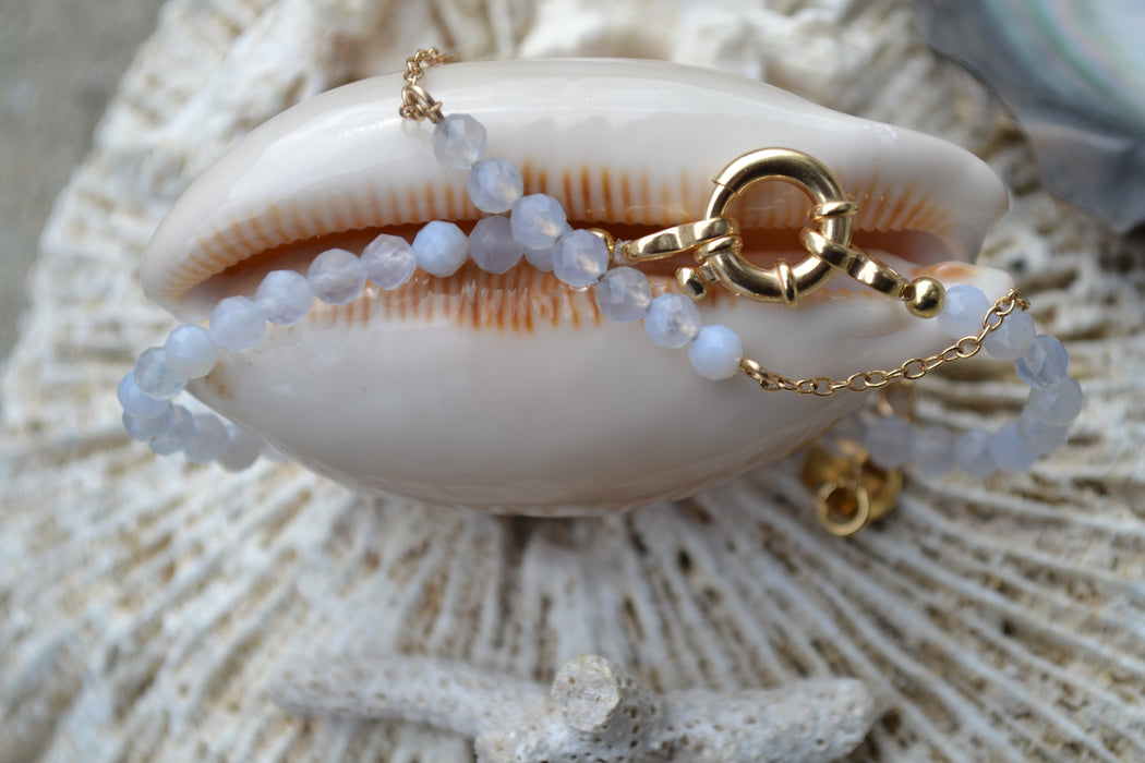 Gemini – Bracelet – Calcédoine | Parole Douce & Harmonie