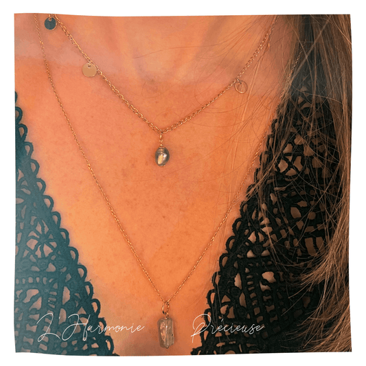 Kalaa – Collier – Labradorite | Protection Subtile & Clarté Intuitive