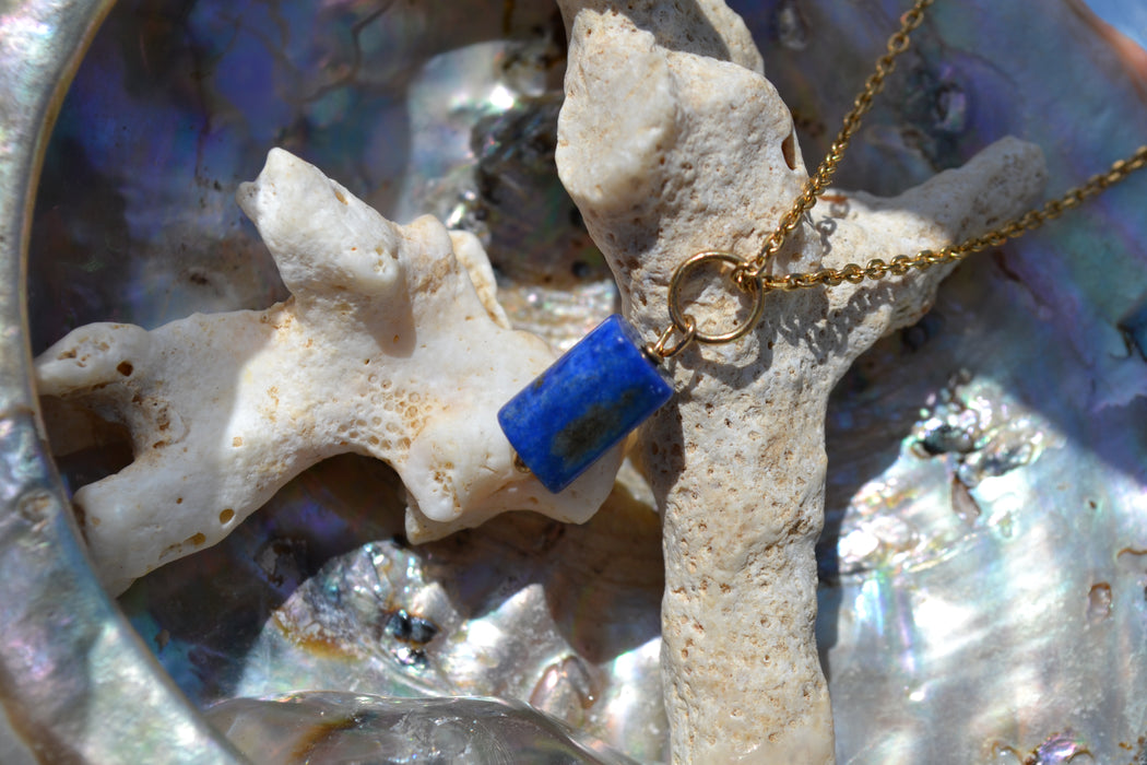 Merit – Collier – Lapis Lazuli | Vérité Intérieure & Clairvoyance