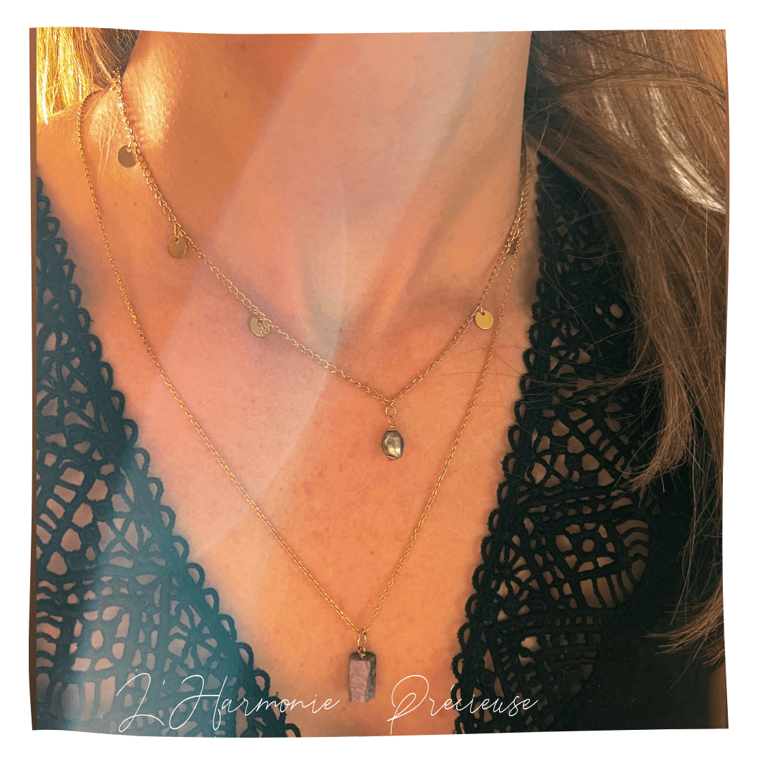 Satori – Collier – Charoïte | Éveil Spirituel & Transformation