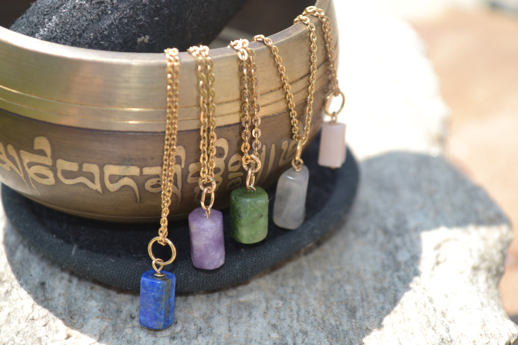 Kalaa – Collier – Labradorite | Protection Subtile & Clarté Intuitive
